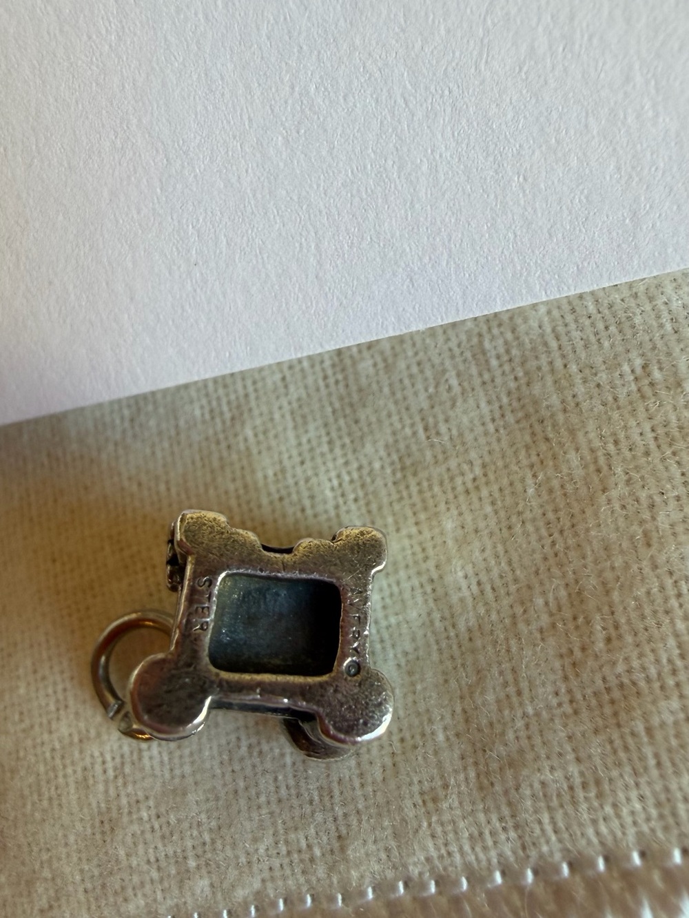 Retired James Avery Sterling Silver Sand Castle Charm - Picture 5 of 6